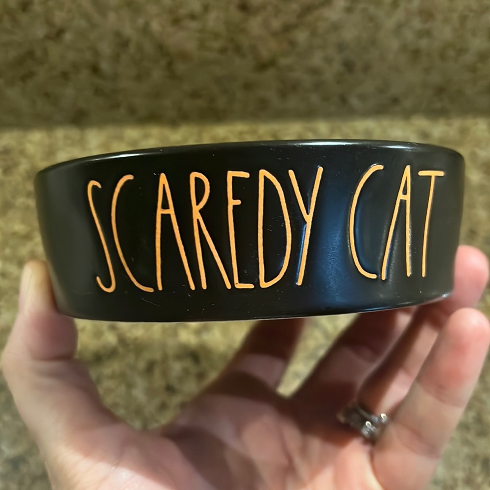 Rae Dunn Scaredy Cat Bowl